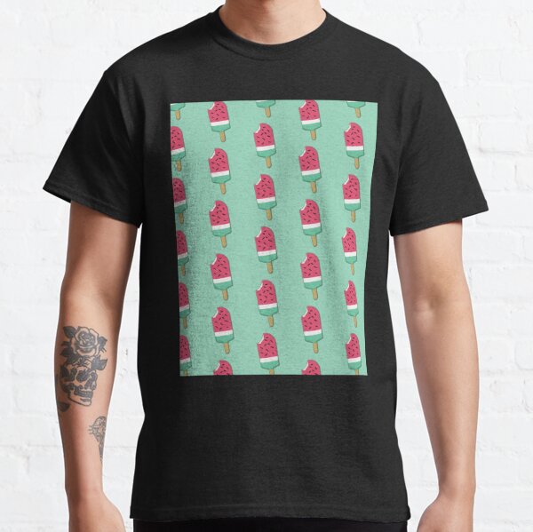 Moriah Elizabeth_s Watermelon Squishy with Background Graphic  Classic T-Shirt RB1008 product Offical moriah elizabeth Merch