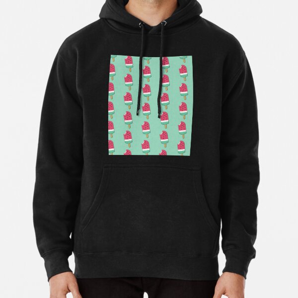 Moriah Elizabeth_s Watermelon Squishy with Background Graphic  Pullover Hoodie RB1008 product Offical moriah elizabeth Merch