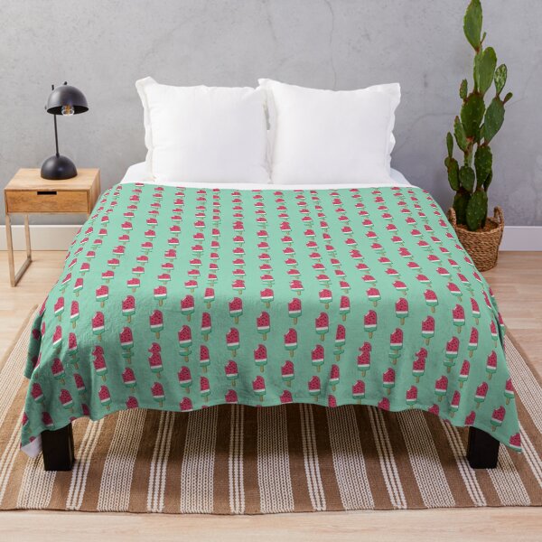 Moriah Elizabeth_s Watermelon Squishy with Background Graphic  Throw Blanket RB1008 product Offical moriah elizabeth Merch